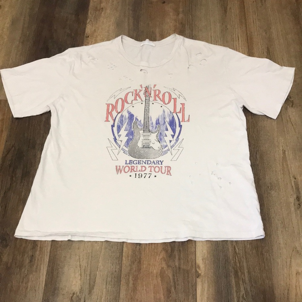 Eighty Eight USA Rock N Roll Graphic Tee